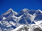 12 14 Everest Southwest And Southeast Faces, Lhotse South Face, Lhotse, Lhotse Middle, Lhotse Shar Close Up From Mera High Camp